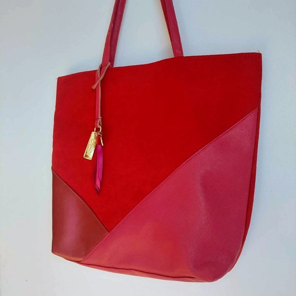 Red tote bag - Picture 2 of 4